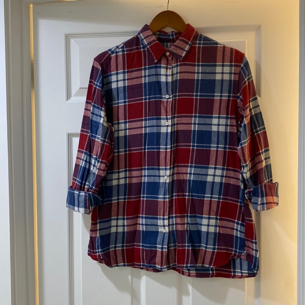 Uniqlo Plaid Flannel Shirt